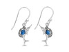 Labradorite Sail Fish Earring LBD-RUE-25.