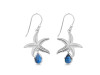 Labradorite & White Topaz Star Fish Earring LBD-RUE-31.
