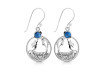 Labradorite Mermaid & Dolphin Earring LBD-RUE-34.