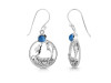 Labradorite Mermaid & Dolphin Earring LBD-RUE-34.