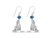 Labradorite Seal Earring LBD-RUE-37.