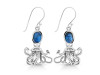 Labradorite Octopus Earring LBD-RUE-46.