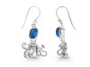 Labradorite Octopus Earring LBD-RUE-46.