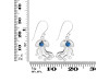 Labradorite Jelly Fish Earring LBD-RUE-47.