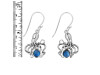 Labradorite Octopus Earring LBD-RUE-65.