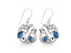 Labradorite Mermaid & Sea Horse & Star Fish & Shell Earring LBD-RUE-66.
