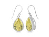 Lemon Quartz Earring LEM-RDE-1253.