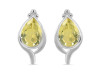 Lemon Quartz Stud Earring LEM-RDE-26.