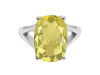 Lemon Quartz Ring LEM-RDR-2119.