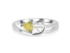 Lemon Quartz Ring LEM-RDR-2628.