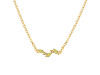 Lemon Quartz & White Topaz Necklace LEM-RDN-460.