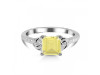 Lemon Quartz Ring LEM-RDR-2844.