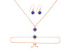 Lapis Jewelry Set LLP-RDB-66-RDN-74-RDE-692.