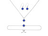 Lapis Jewelry Set LLP-RDB-66-RDN-74-RDE-692.