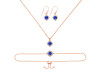 Lapis Jewelry Set LLP-RDB-67-RDN-77-RDE-695.