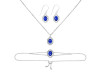 Lapis Jewelry Set LLP-RDB-68-RDN-78-RDE-694.