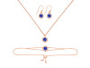 Lapis Jewelry Set LLP-RDB-83-RDN-69-RDE-701.