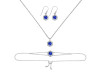 Lapis Jewelry Set LLP-RDB-83-RDN-69-RDE-701.