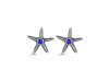 Lapis Star Fish Stud Earring LLP-RUE-2.