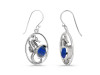 Lapis Sea Horse Earring LLP-RUE-5.