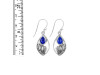Lapis Shell Earring LLP-RUE-6.