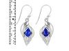 Lapis Shell Earring LLP-RUE-7.