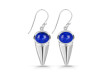 Lapis Shell Earring LLP-RUE-8.