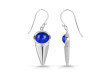 Lapis Shell Earring LLP-RUE-8.