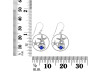 Lapis Star Fish & Shell Earring LLP-RUE-16.