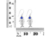 Lapis Fish Bone Earring LLP-RUE-17.