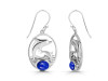 Lapis Dolphin Earring LLP-RUE-24.