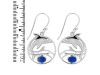 Lapis Dolphin Earring LLP-RUE-27.