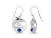 Lapis Dolphin Earring LLP-RUE-27.
