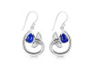 Lapis Whale Tail Earring LLP-RUE-28.