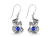 Lapis Mermaid Earring LLP-RUE-36.