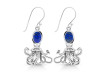 Lapis Octopus Earring LLP-RUE-46.