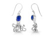 Lapis Octopus Earring LLP-RUE-46.