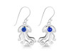Lapis Jelly Fish Earring LLP-RUE-47.