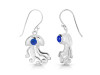 Lapis Jelly Fish Earring LLP-RUE-47.