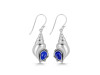Lapis Shell Earring LLP-RUE-49.