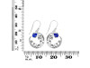 Lapis Mermaid Earring LLP-RUE-50.