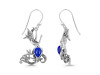 Lapis Mermaid Earring LLP-RUE-61.
