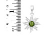Moldavite Sun Pendant MLD-RDN-152.