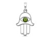 Moldavite Hamsa Hand Pendant MLD-RDN-172.