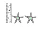 Opal Star Fish Stud Earring OPL-RUE-2.