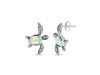 Opal Turtle Stud Earring OPL-RUE-3.
