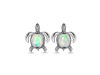 Opal Turtle Stud Earring OPL-RUE-4.