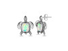 Opal Turtle Stud Earring OPL-RUE-4.
