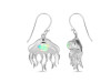 Opal & White Topaz Jelly Fish Earring OPL-RUE-14.