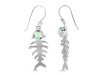 Opal Fish Bone Earring OPL-RUE-17.